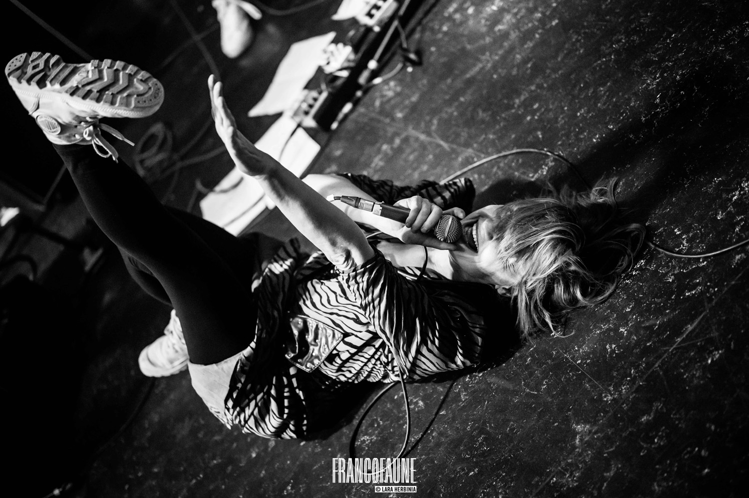 Photos: An Pierlé in het Frans et Vanille @ Centre culturel de Chênée
