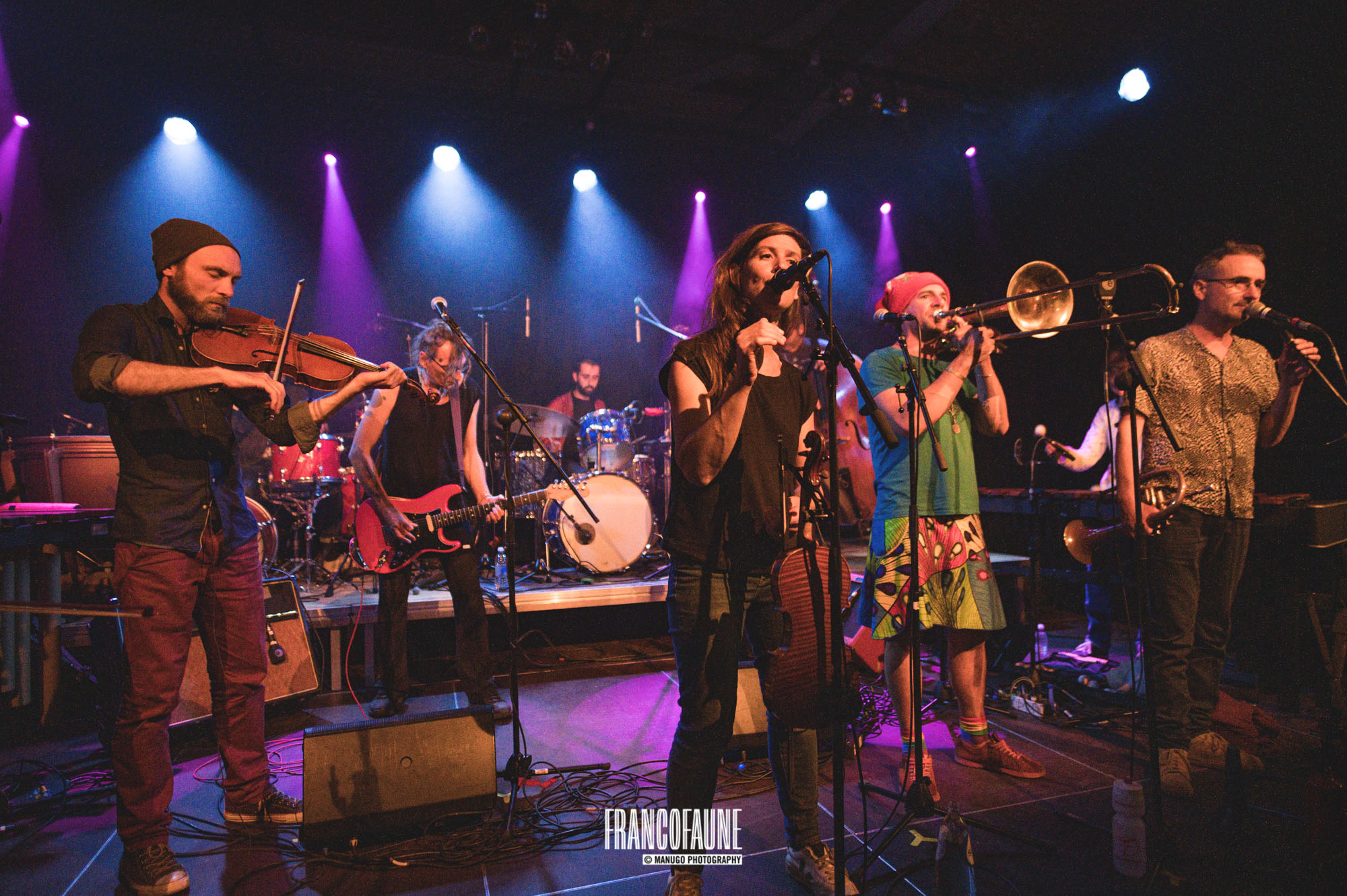 Photos: Orchestre Tout Puissant Marcel Duchamp, Crolles et Rose de Chien @ Brass