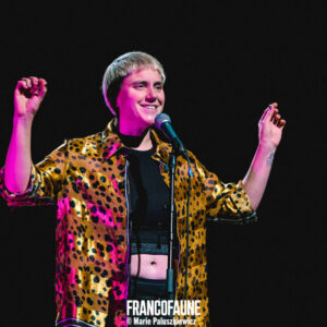 Les Fleurs du Slam #5 Les Fleurs du Slam #5 @ Le 140 (FrancoFaune 2024) © Marie Paluszkiewicz