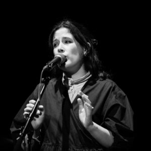 Louise Barreau Louise Barreau @ Auditions Parcours FrancoFaune 2024 (Maison poème) © Lara Herbinia