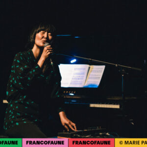 Maï Ogawa Maï Ogawa @ Maison poème (FrancoFaune 2024) © Marie Paluszkiewicz