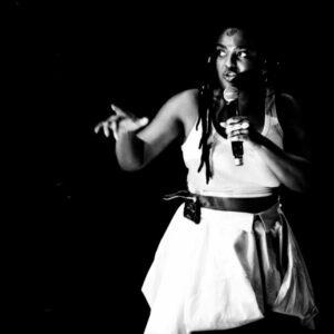 Nsangu Nsangu @ Maison poème (Auditions Parcours FrancoFaune 2025) © Lara Herbinia